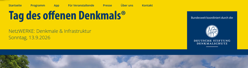 Tag des offenen Denkmals 2026